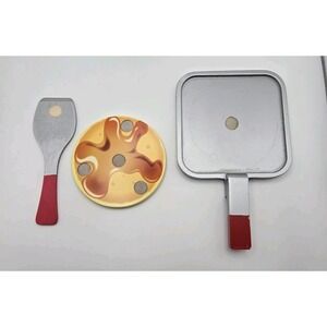 Melissa & Doug wooden Flip & Serve Pancake Set (partial set).